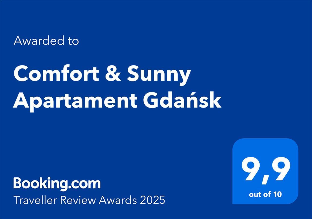 Comfort & Sunny Apartament Gdansk Ngoại thất bức ảnh